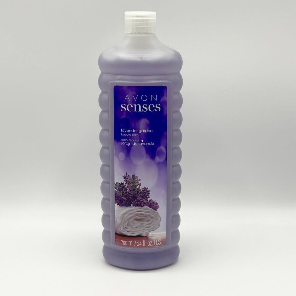 Avon Senses Lavender Garden Bubble Bath 24 Oz New